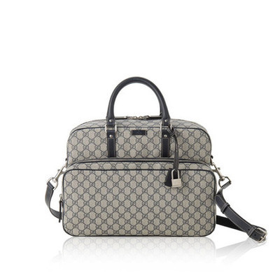 古馳 GUCCI 藏青色經(jīng)典圖案旅行包246478-郵樂(lè)