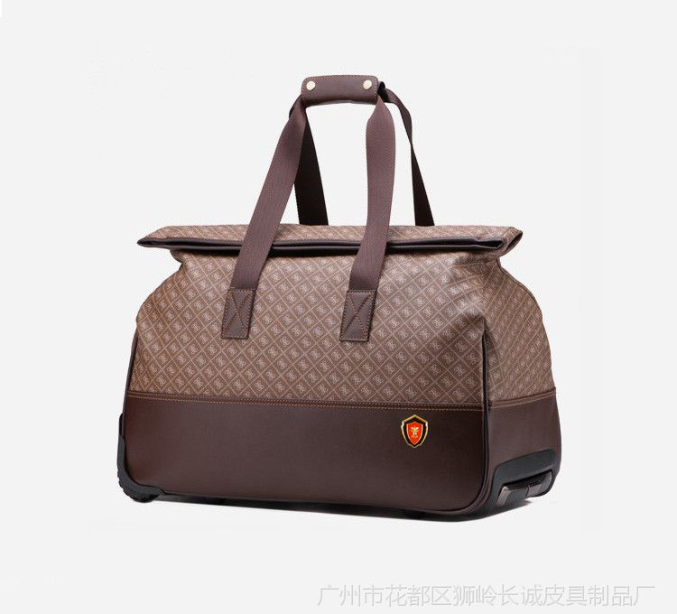 拉桿行李包拖輪包 定制手提商務(wù)旅行包