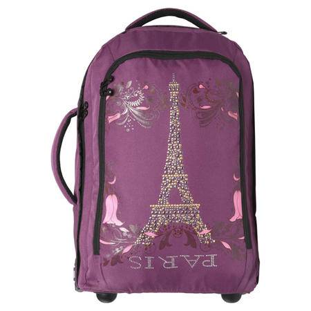 夢幻巴黎系列 牛津面料 女款登機(jī)箱包單拉桿旅行包 單拉桿包20寸 11200323