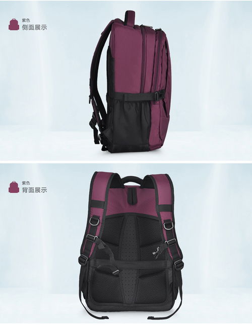 漢客時尚雙肩包女休閑背包男電腦包大學生書包旅游包大容量旅行包