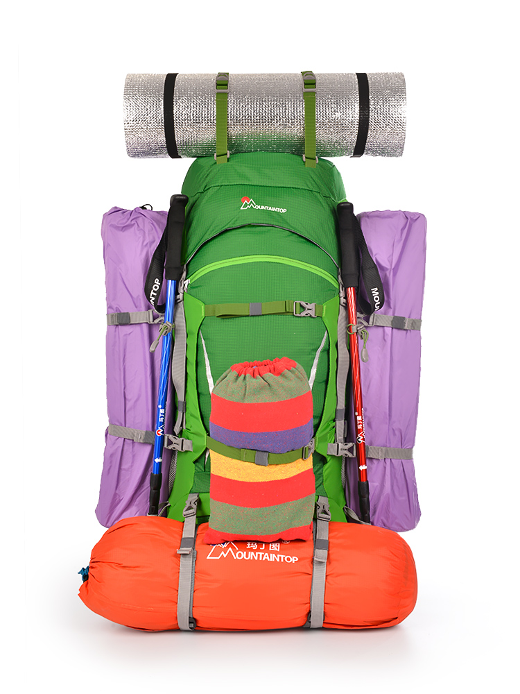 瑪丁圖60L70升80L專業戶外登山包雙肩男女露營包旅行包輕便大容量