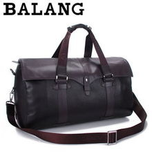 男士手提旅行包大容量 商務(wù)行李包 真皮 單肩男包