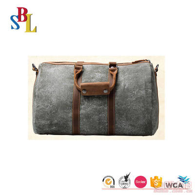 【廠家定做2017歐美時尚新款大容量旅行包帆布手提旅行袋行李包袋sbl-337】深圳市龍崗區盛寶萊皮具廠 - 產品庫