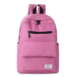 小童馬2018韓版簡(jiǎn)約雙肩包女帆布純色初中書包男休閑旅行包中學(xué)生背包學(xué)院風(fēng)