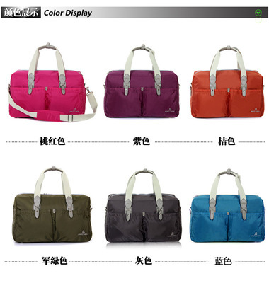 【手提旅行包 尼龍大容量手提旅行包 進(jìn)口尼龍大容量手提旅行包】?jī)r(jià)格,廠家,圖片,時(shí)尚休閑包,廣州市花都區(qū)三旺箱包皮具廠-